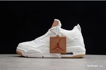 Air 100 AO2571 Jordan (Levi's Tag) Levi's 4 Retro White 1101